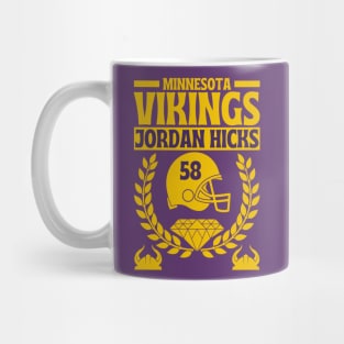 Minnesota Vikings Jordan Hicks 58 Edition 2 Mug